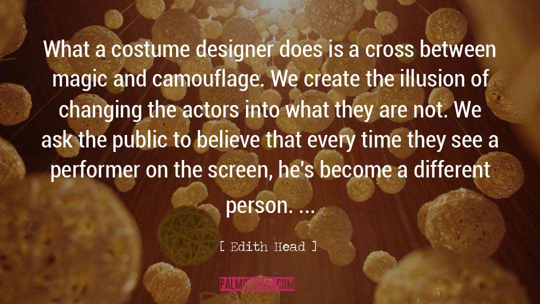 Edith Head Quotes: What a costume designer does