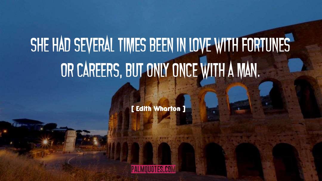 Edith Wharton Quotes: She had several times been