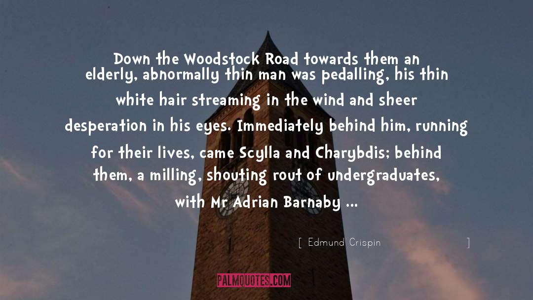 Edmund Crispin Quotes: Down the Woodstock Road towards
