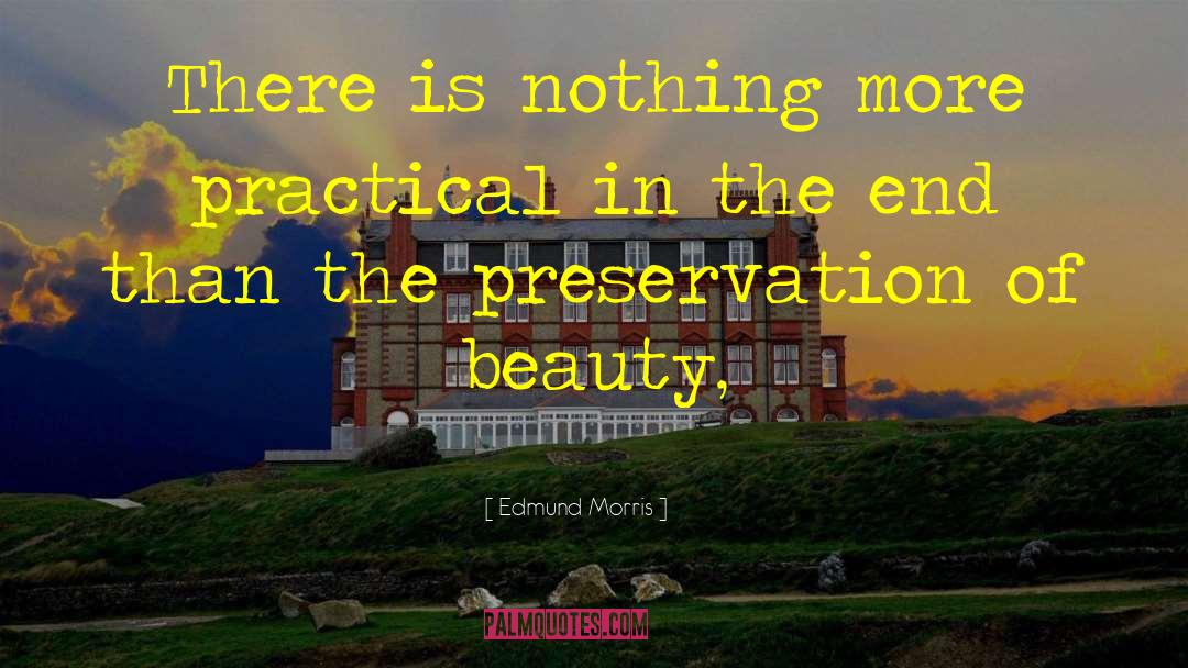 Edmund Morris Quotes: There is nothing more practical