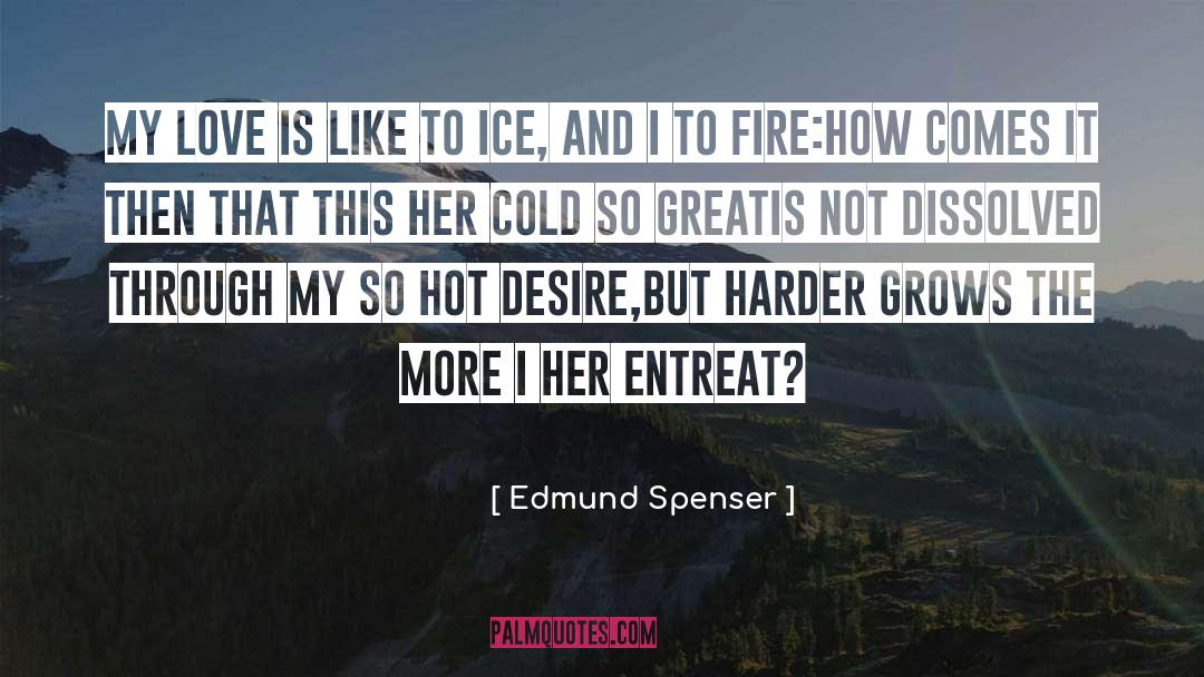 Edmund Spenser Quotes: My Love is like to