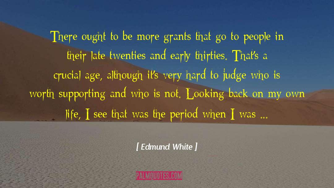 Edmund White Quotes: There ought to be more