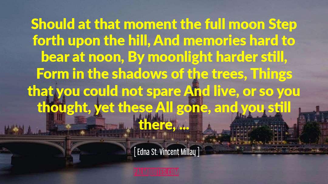 Edna St. Vincent Millay Quotes: Should at that moment the