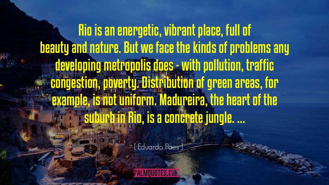 Eduardo Paes Quotes: Rio is an energetic, vibrant