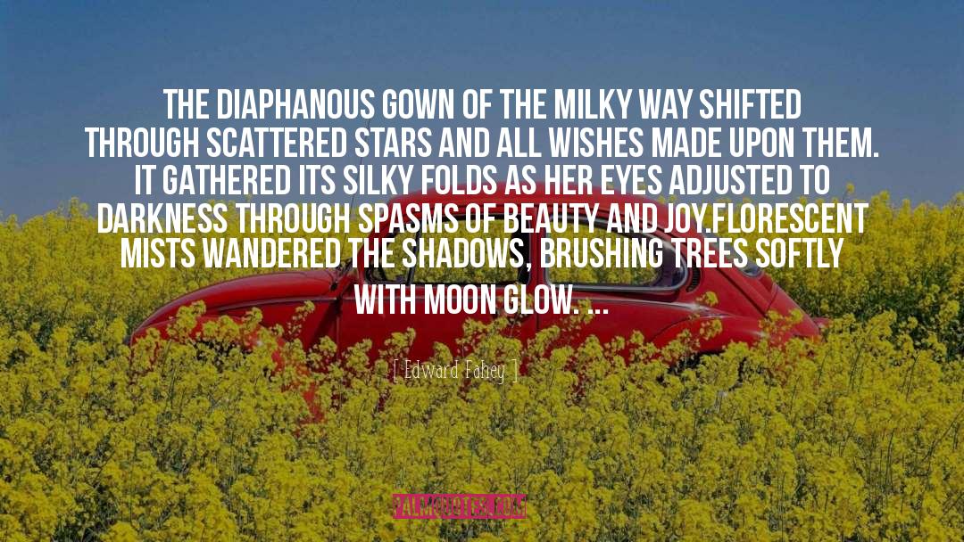 Edward Fahey Quotes: The diaphanous gown of the