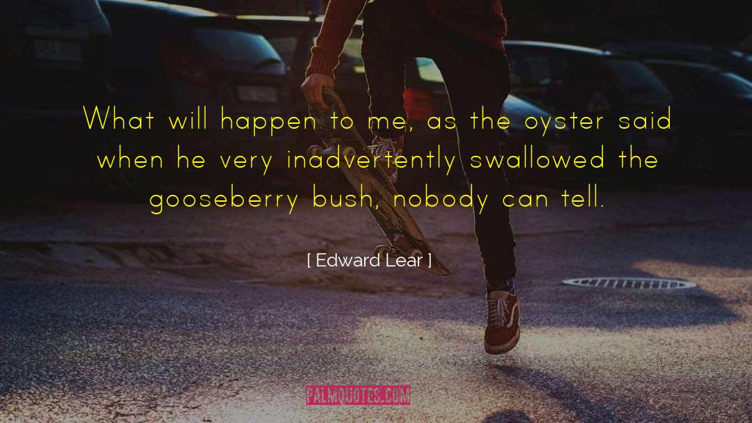 Edward Lear Quotes: What will happen to me,