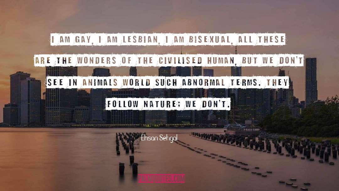 Ehsan Sehgal Quotes: I am gay, I am