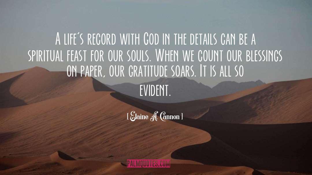 Elaine A. Cannon Quotes: A life's record with God