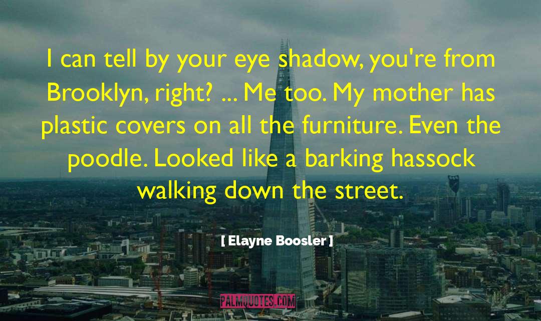 Elayne Boosler Quotes: I can tell by your