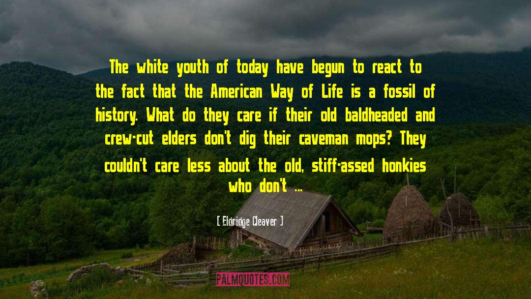 Eldridge Cleaver Quotes: The white youth of today