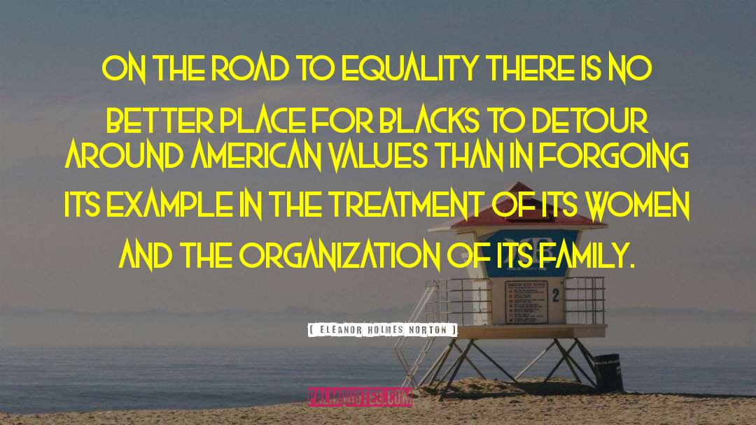 Eleanor Holmes Norton Quotes: On the road to equality