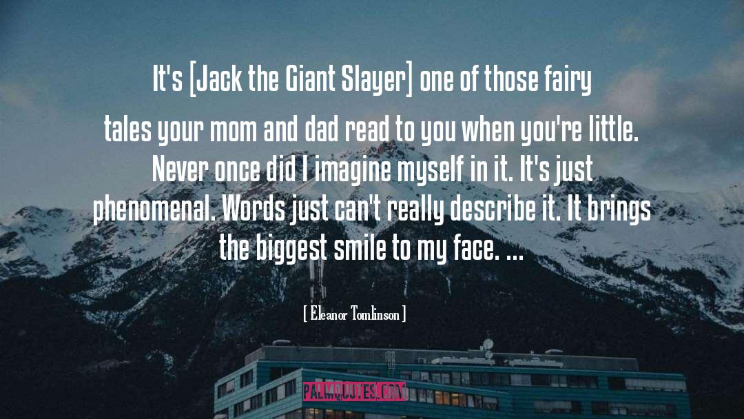 Eleanor Tomlinson Quotes: It's [Jack the Giant Slayer]