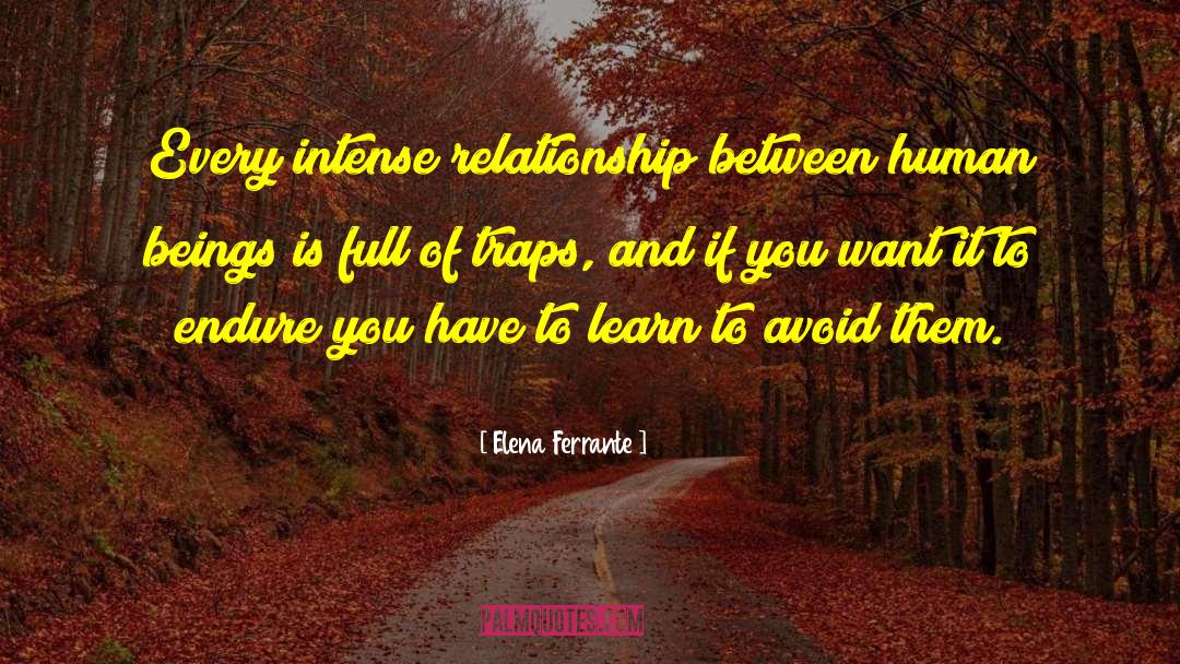 Elena Ferrante Quotes: Every intense relationship between human