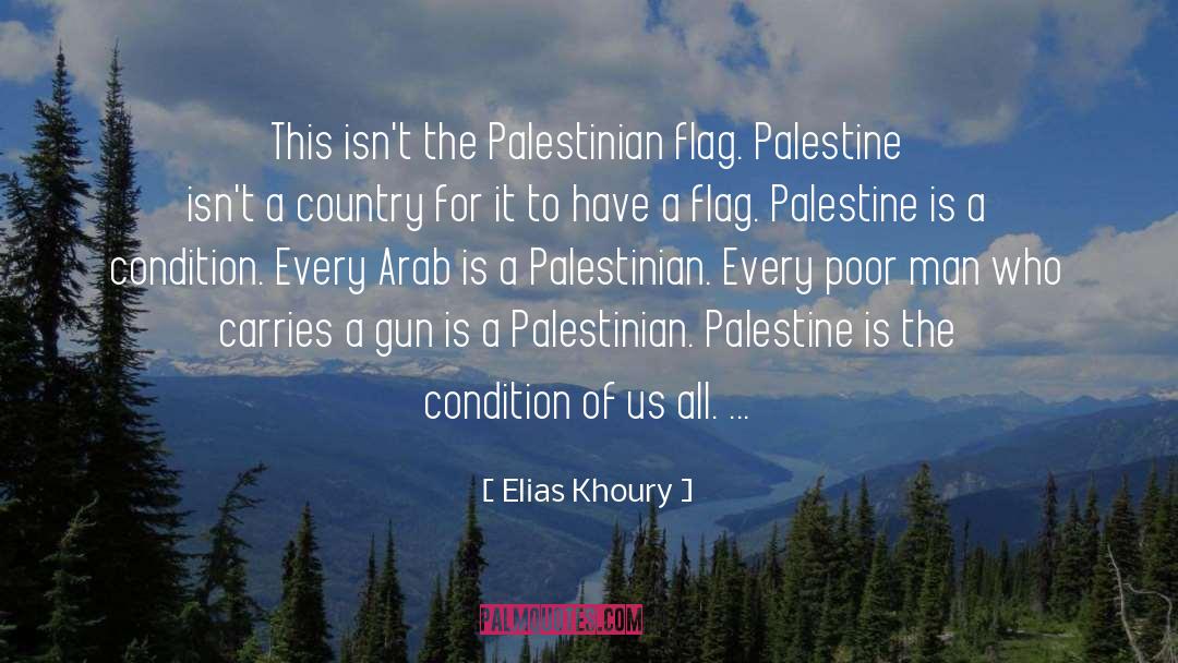 Elias Khoury Quotes: This isn't the Palestinian flag.