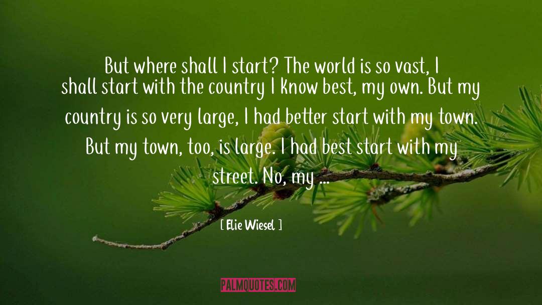 Elie Wiesel Quotes: But where shall I start?