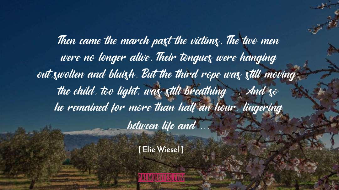 Elie Wiesel Quotes: Then came the march past