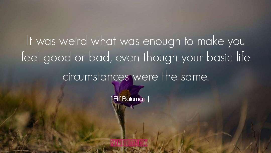 Elif Batuman Quotes: It was weird what was