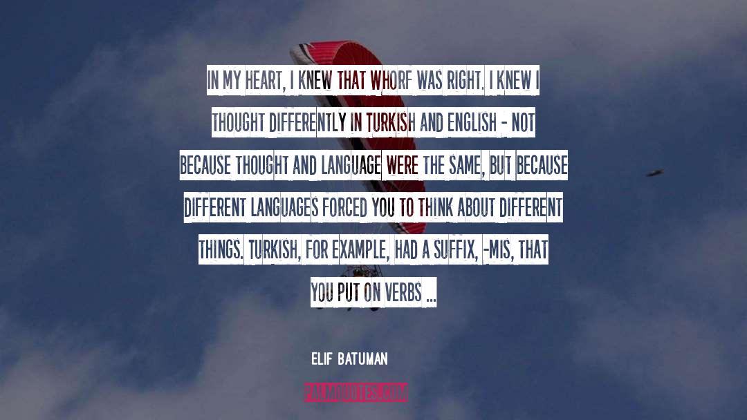 Elif Batuman Quotes: In my heart, I knew