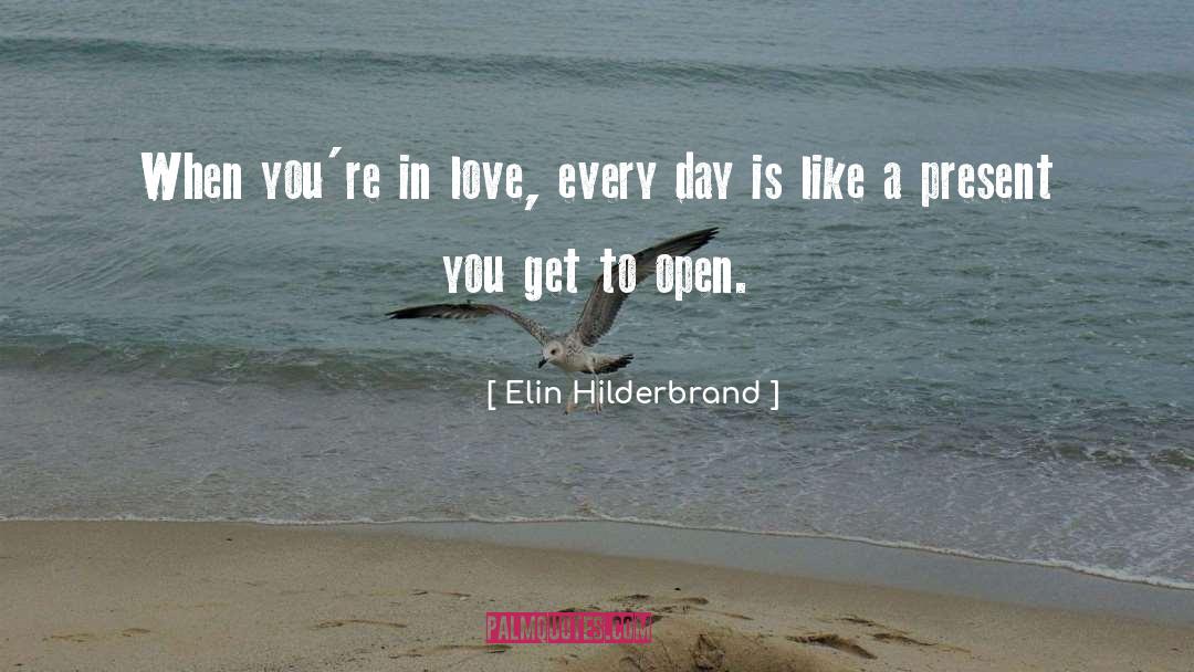 Elin Hilderbrand Quotes: When you're in love, every