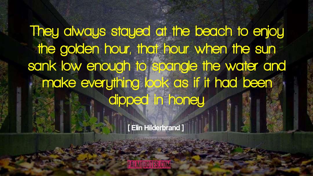 Elin Hilderbrand Quotes: They always stayed at the