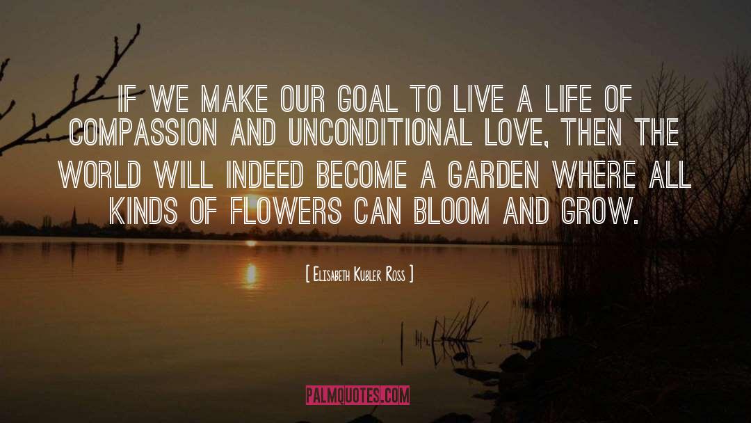 Elisabeth Kubler Ross Quotes: If we make our goal