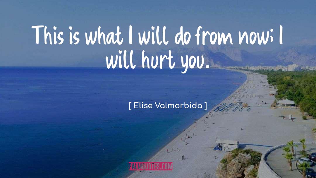 Elise Valmorbida Quotes: This is what I will