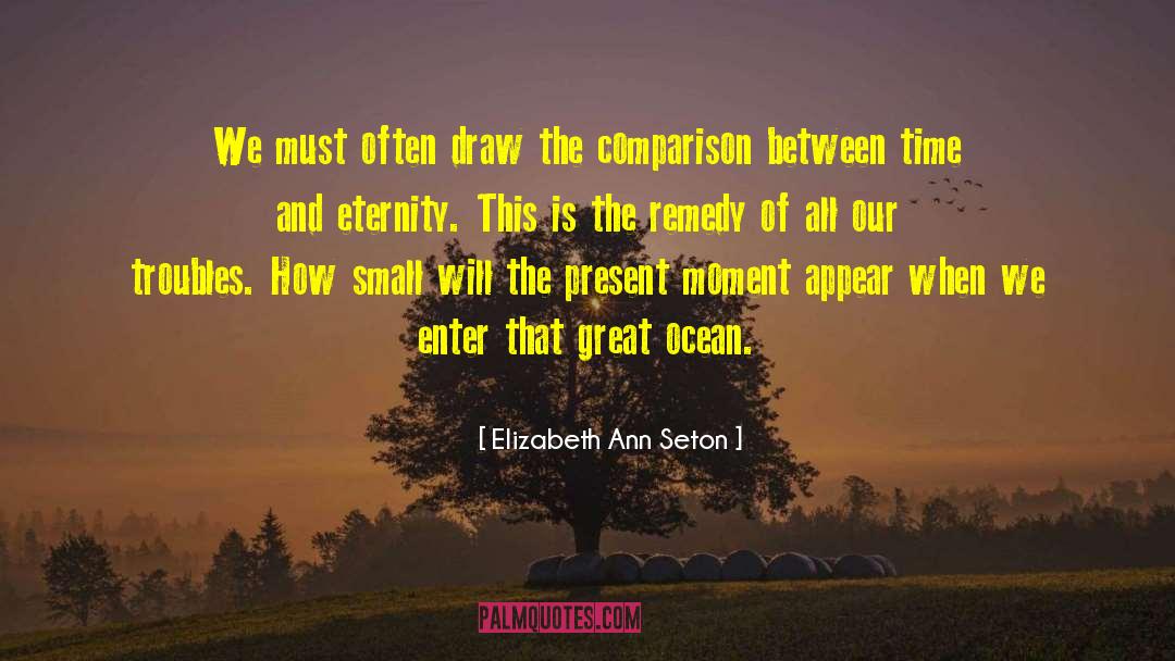 Elizabeth Ann Seton Quotes: We must often draw the