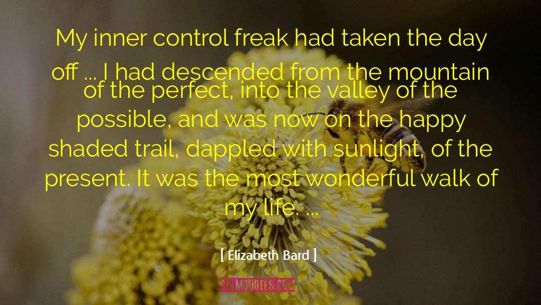 Elizabeth Bard Quotes: My inner control freak had