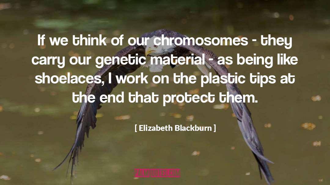 Elizabeth Blackburn Quotes: If we think of our