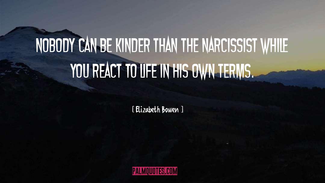 Elizabeth Bowen Quotes: Nobody can be kinder than