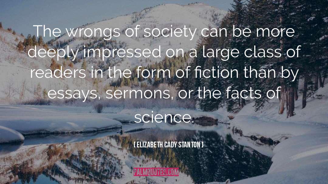 Elizabeth Cady Stanton Quotes: The wrongs of society can