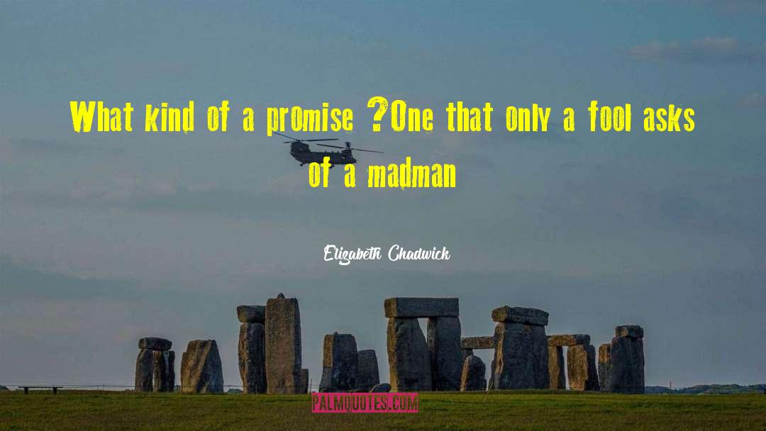 Elizabeth Chadwick Quotes: What kind of a promise