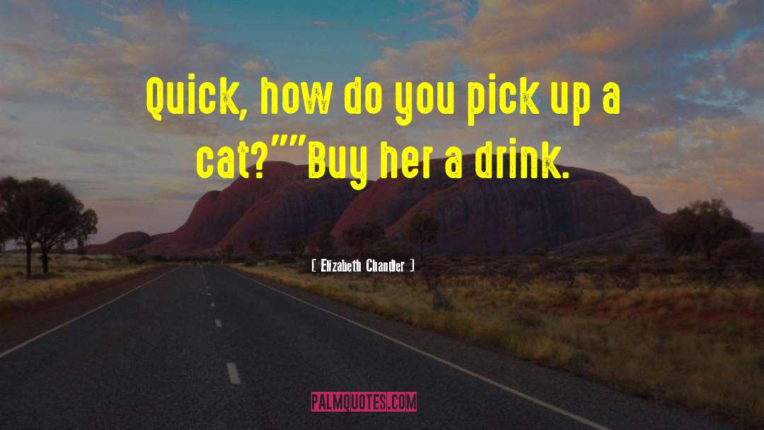 Elizabeth Chandler Quotes: Quick, how do you pick