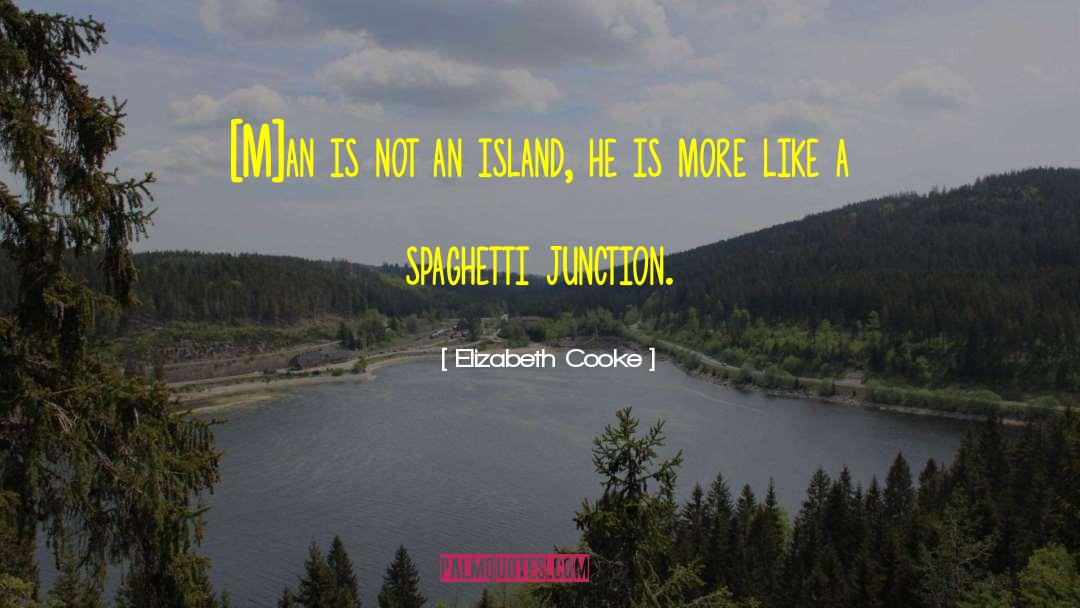 Elizabeth Cooke Quotes: [M]an is not an island,