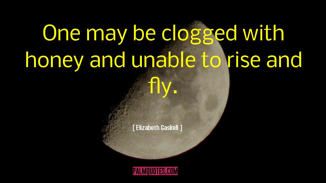 Elizabeth Gaskell Quotes: One may be clogged with