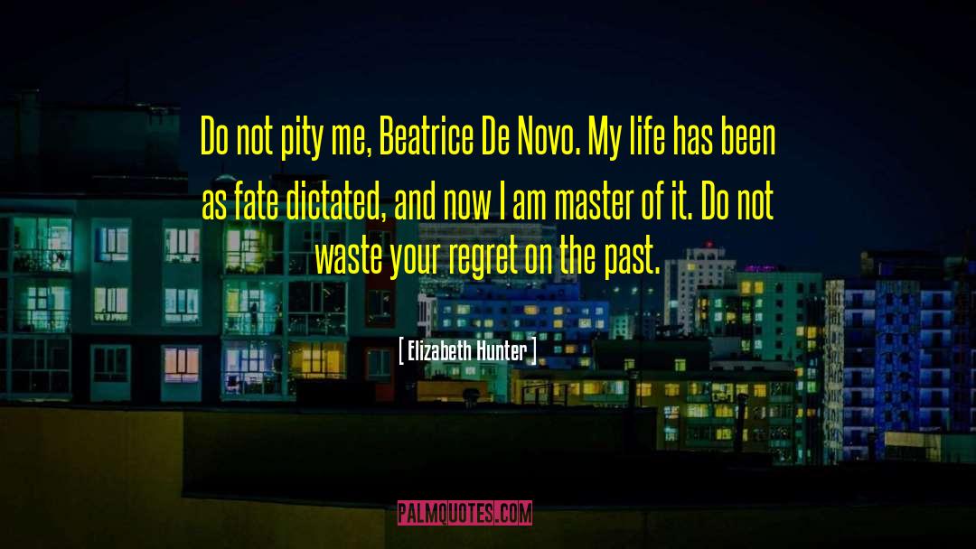 Elizabeth Hunter Quotes: Do not pity me, Beatrice