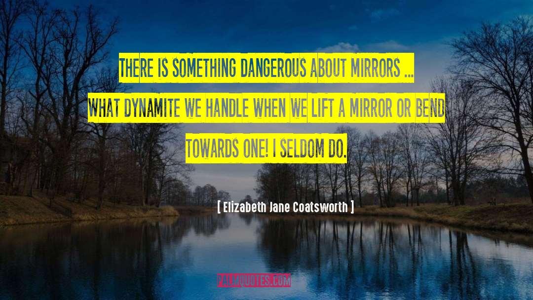 Elizabeth Jane Coatsworth Quotes: There is something dangerous about