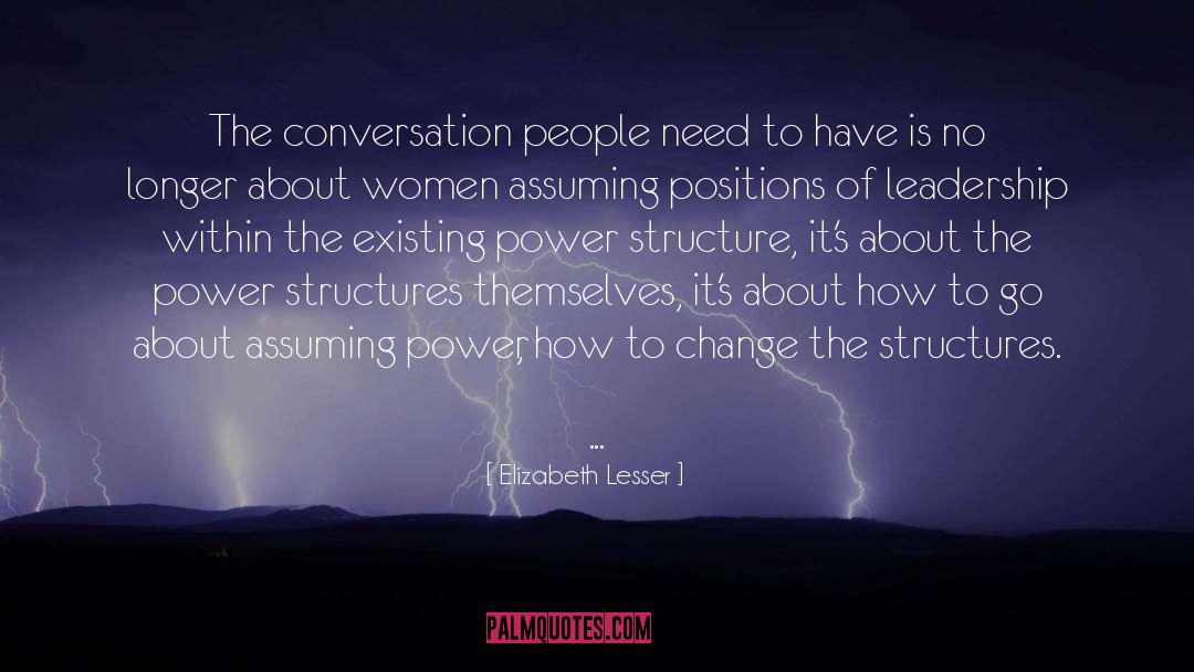 Elizabeth Lesser Quotes: The conversation people need to