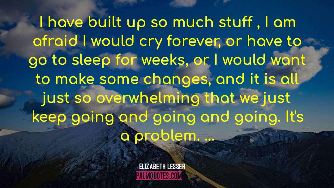 Elizabeth Lesser Quotes: I have built up so