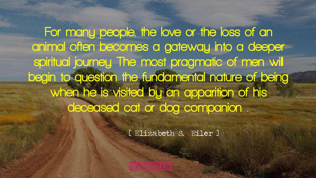 Elizabeth S.  Eiler Quotes: For many people, the love