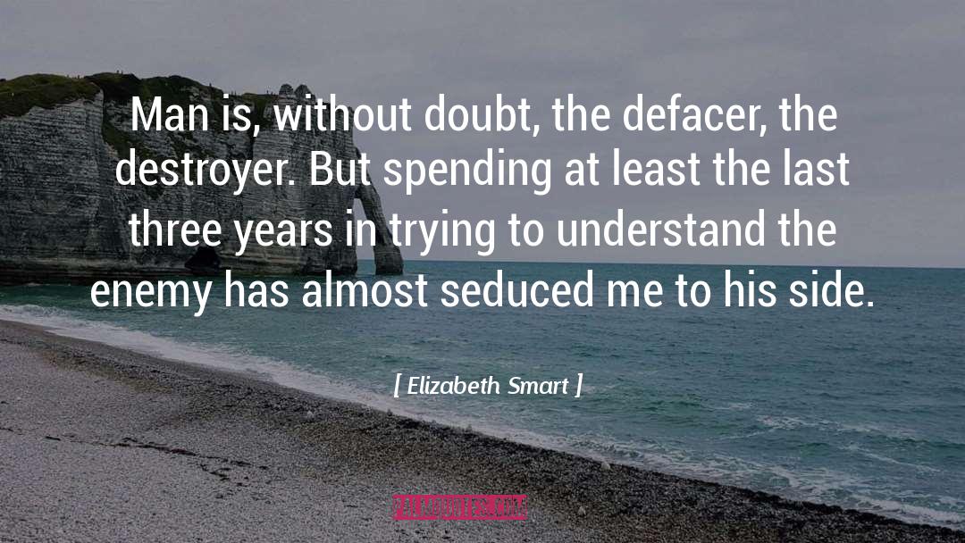 Elizabeth Smart Quotes: Man is, without doubt, the