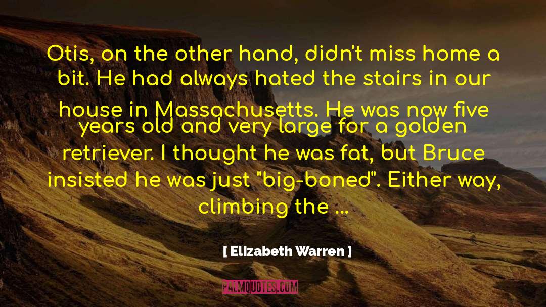 Elizabeth Warren Quotes: Otis, on the other hand,