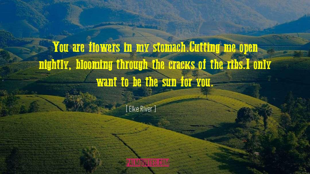 Elke River Quotes: You are flowers in my