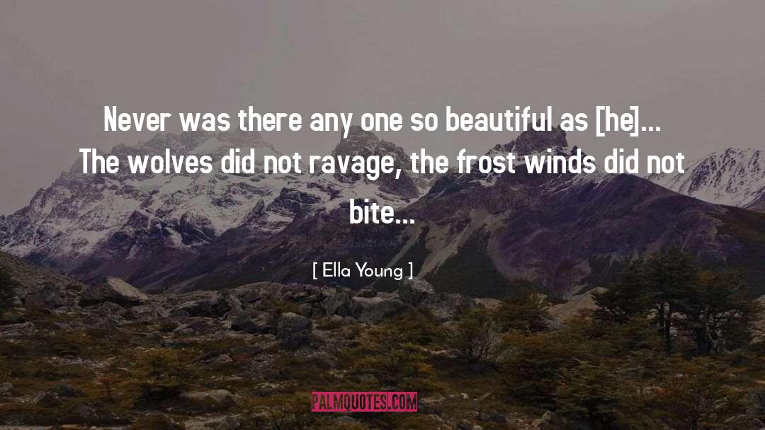 Ella Young Quotes: Never was there any one