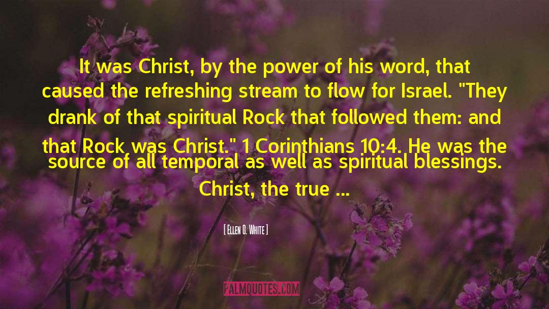Ellen G. White Quotes: It was Christ, by the