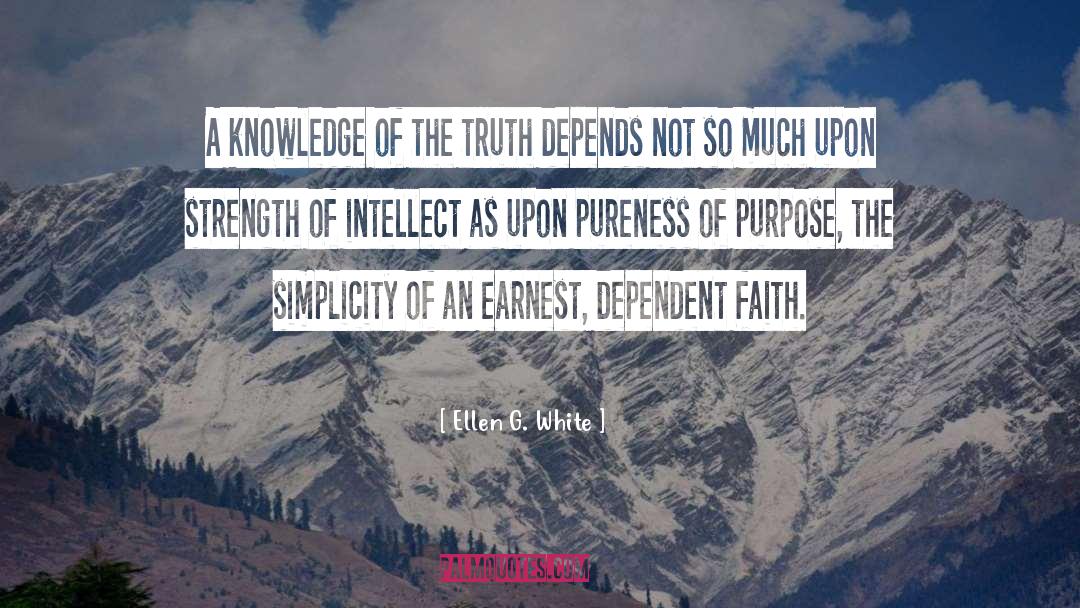 Ellen G. White Quotes: A knowledge of the truth