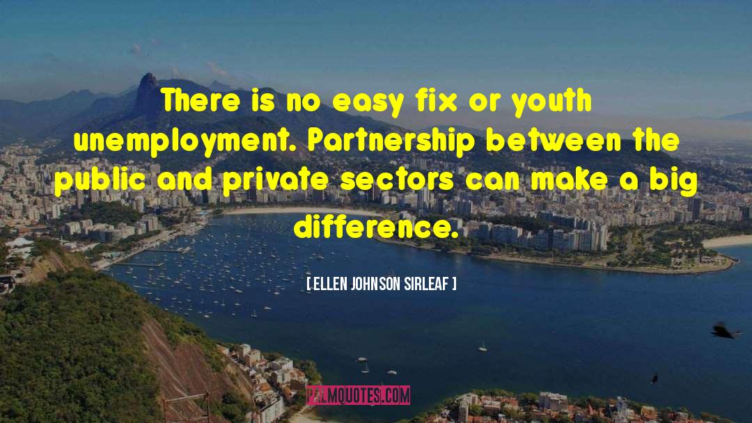 Ellen Johnson Sirleaf Quotes: There is no easy fix