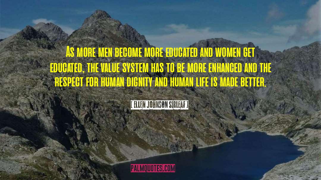 Ellen Johnson Sirleaf Quotes: As more men become more
