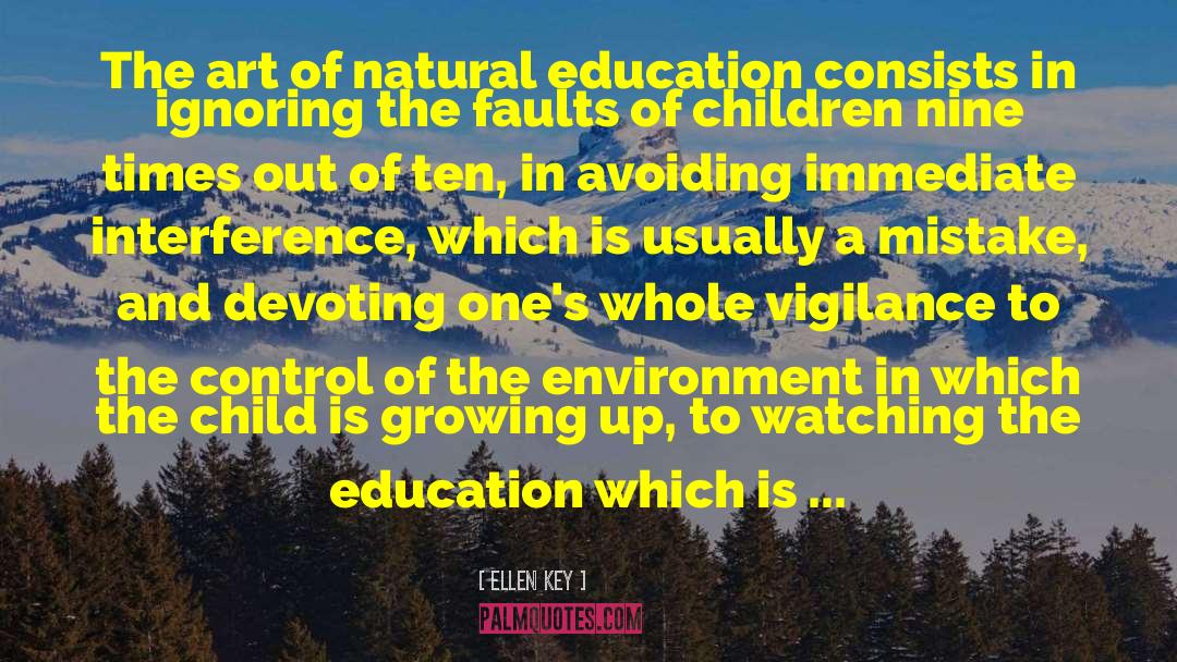 Ellen Key Quotes: The art of natural education