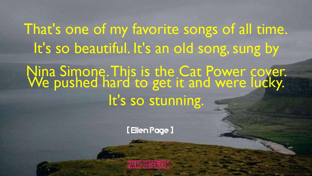 Ellen Page Quotes: That's one of my favorite